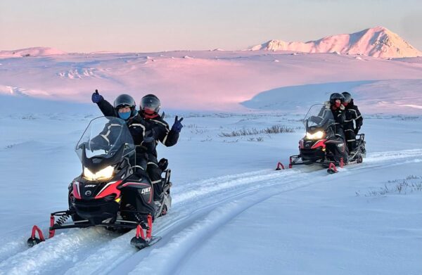 Lake Mývatn 1.Hour Snowmobile Safari - Image 2