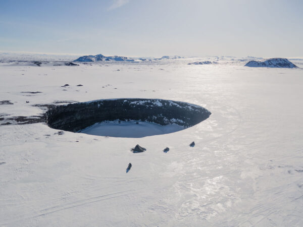 Lake Mývatn 1.Hour Snowmobile Safari - Image 5
