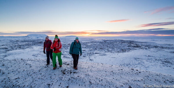 Mt. Hverfjall volcano sunrise Hike - Image 3