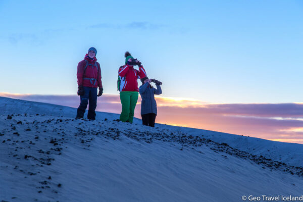 Mt. Hverfjall volcano sunrise Hike - Image 5