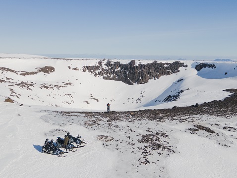 Lake Mývatn Wilderness Snowmobile Safari